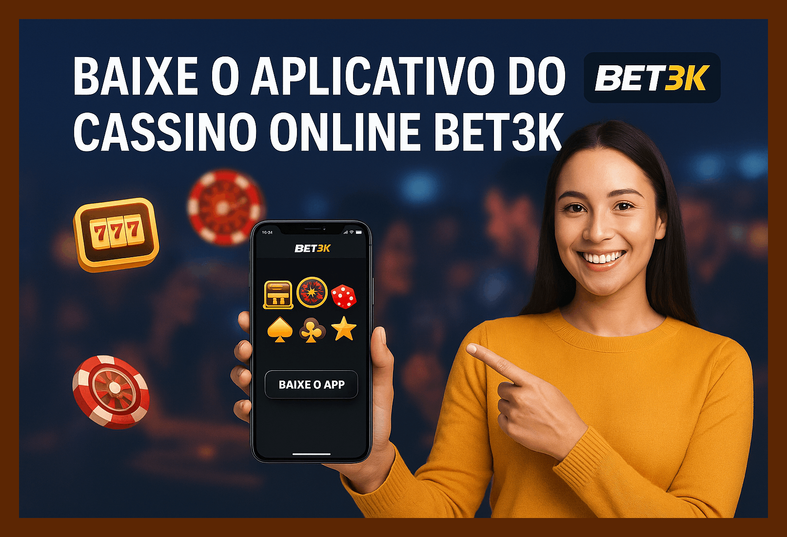 Baixar o BET3K Cassino App