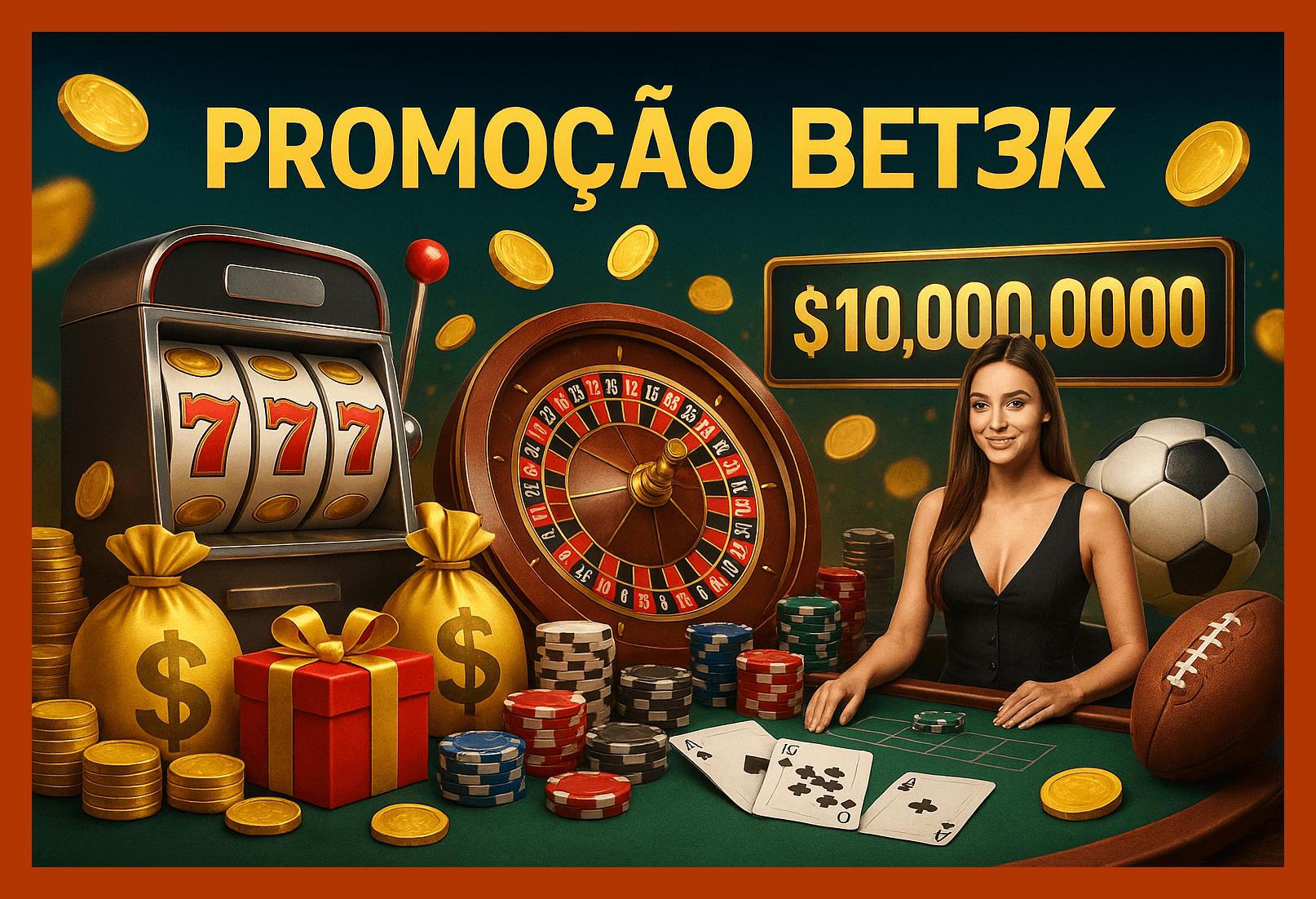 O bônus promocional BET3K é uma ótima maneira de começar sua aventura